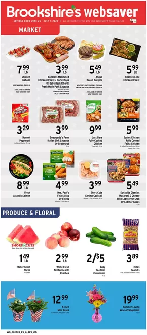 Brookshire's catalogue in Henderson TX | Great offer for all customers | 2025-06-25T00:00:00.000Z - 2025-07-01T00:00:00.000Z