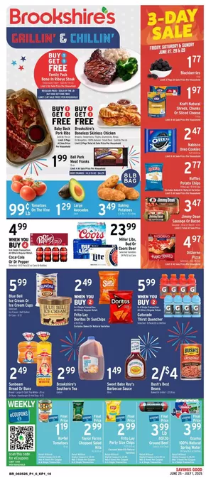 Brookshire's catalogue in Rayville LA | Top offers for smart savers | 2025-06-25T00:00:00.000Z - 2025-07-01T00:00:00.000Z