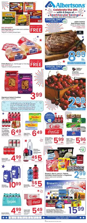 Albertsons catalogue in Huntley MT | Top offers for smart savers | 2025-06-25T00:00:00.000Z - 2025-07-01T00:00:00.000Z