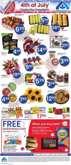 Albertsons catalogue in Huntley MT | Great discounts on selected products | 2025-06-25T00:00:00.000Z - 2025-07-01T00:00:00.000Z