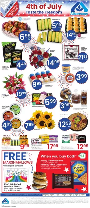 Albertsons catalogue in Middleton ID | Attractive special offers for everyone | 2025-06-25T00:00:00.000Z - 2025-07-01T00:00:00.000Z