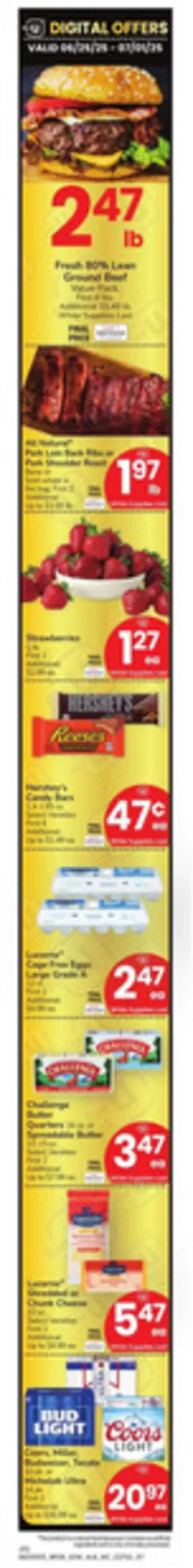 Albertsons catalogue in Washington UT | Discounts and promotions | 2025-06-25T00:00:00.000Z - 2025-07-01T00:00:00.000Z