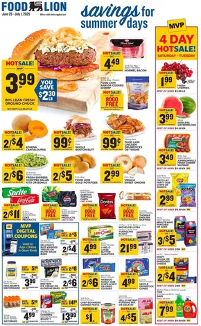 Food Lion catalogue | Top offers for all bargain hunters | 2025-06-25T00:00:00.000Z - 2025-07-01T00:00:00.000Z
