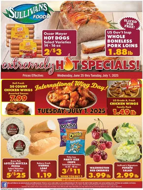 Sullivan's Foods  catalogue in Rockford IL | Special offers for you | 2025-06-25T00:00:00.000Z - 2025-07-01T00:00:00.000Z