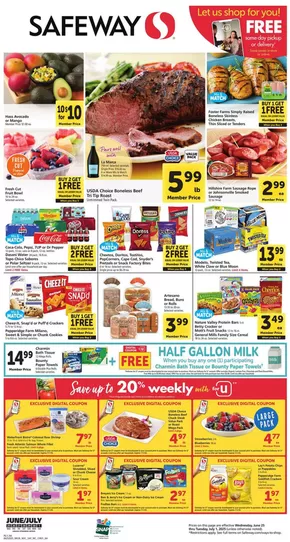 Safeway catalogue in Reno NV | Attractive special offers for everyone | 2025-06-25T00:00:00.000Z - 2025-07-01T00:00:00.000Z