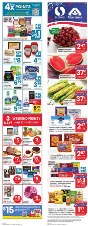 Safeway catalogue in Palouse WA | Current special promotions | 2025-06-25T00:00:00.000Z - 2025-07-01T00:00:00.000Z