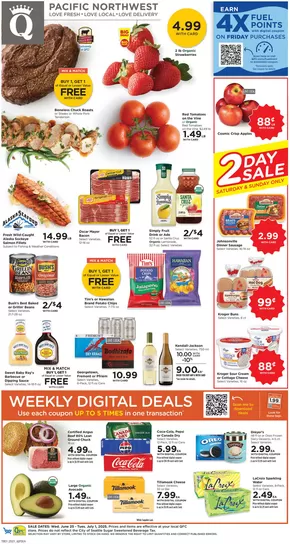 QFC catalogue in Seattle WA | Weekly Ad | 2025-06-25T00:00:00.000Z - 2025-07-01T00:00:00.000Z