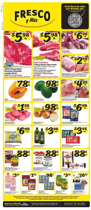 Fresco y Más catalogue in Tampa FL | Weekly Circular | 2025-06-25T00:00:00.000Z - 2025-07-01T00:00:00.000Z