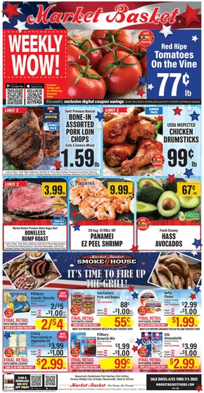 Market Basket catalogue in Winnie TX | Market Basket weekly ad | 2025-06-25T00:00:00.000Z - 2025-07-01T00:00:00.000Z