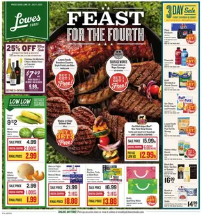 Lowes Foods catalogue in Cumming GA | Weekly Ad | 2025-06-25T00:00:00.000Z - 2025-07-01T00:00:00.000Z
