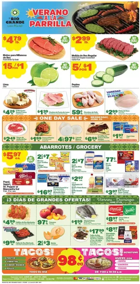 El Rio Grande catalogue in Garland TX | elriogrande weekly ad | 2025-06-25T00:00:00.000Z - 2025-07-01T00:00:00.000Z