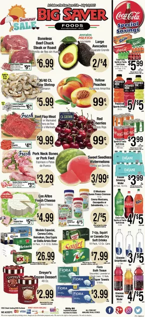 Big Saver Foods Weekly Special