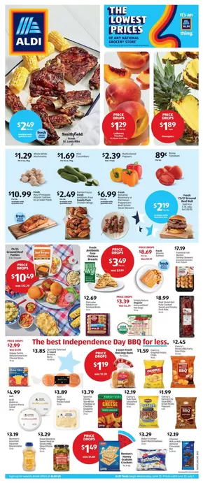 Aldi catalogue in Middletown KY | Weekly Ad | 2025-06-25T00:00:00.000Z - 2025-07-01T00:00:00.000Z