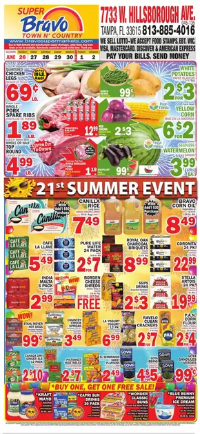 Bravo Supermarkets catalogue | Attractive special offers for everyone | 2025-06-26T00:00:00.000Z - 2025-07-02T00:00:00.000Z
