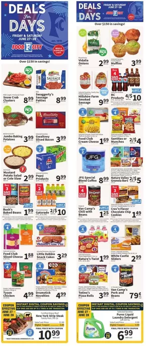 Food City catalogue in San Luis AZ | Food City Weekly ad | 2025-06-25T00:00:00.000Z - 2025-07-01T00:00:00.000Z