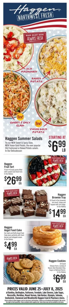 Haggen Food catalogue in Burlington WA | Weekly Flyer | 2025-06-25T00:00:00.000Z - 2025-07-08T00:00:00.000Z