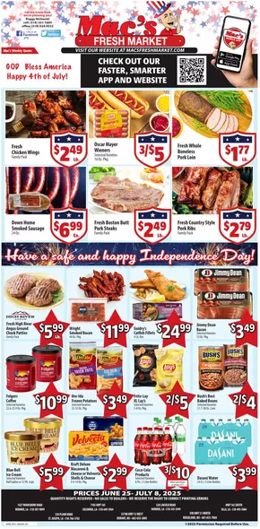 Mac's Market catalogue in El Dorado AR | Mac's Market Weekly ad | 2025-06-25T00:00:00.000Z - 2025-07-08T00:00:00.000Z