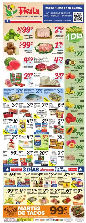 Fiesta Mart catalogue in Austin TX | Current special promotions | 2025-06-25T00:00:00.000Z - 2025-07-01T00:00:00.000Z