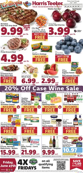 Harris Teeter catalogue in Rural Hall NC | Exclusive deals for our customers | 2025-06-25T00:00:00.000Z - 2025-07-01T00:00:00.000Z