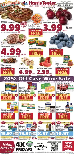 Harris Teeter catalogue in Fairfax VA | Exclusive deals and bargains | 2025-06-25T00:00:00.000Z - 2025-07-01T00:00:00.000Z