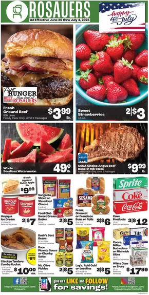 Rosauers catalogue in Bozeman MT | Great offer for bargain hunters | 2025-06-25T00:00:00.000Z - 2025-07-04T00:00:00.000Z