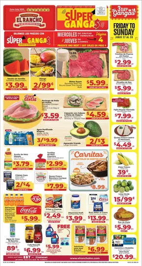 Supermercado El Rancho catalogue in Austin TX | Great offer for bargain hunters | 2025-06-25T00:00:00.000Z - 2025-07-01T00:00:00.000Z