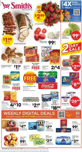 Smith's catalogue in Gillette WY | Great discounts on selected products | 2025-06-25T00:00:00.000Z - 2025-07-01T00:00:00.000Z