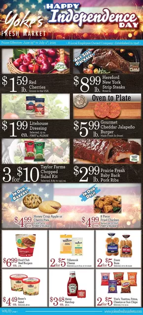 Yoke's Fresh Market Weekly Ad