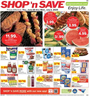 Shop 'n Save catalogue in Pittsburgh PA | Top deals and discounts | 2025-06-26T00:00:00.000Z - 2025-07-02T00:00:00.000Z