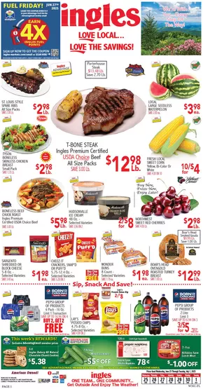 Ingles Markets catalogue in Summerville GA | Exclusive deals for our customers | 2025-06-25T00:00:00.000Z - 2025-07-01T00:00:00.000Z