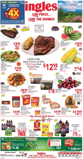 Ingles Markets catalogue in Winston Salem NC | Exclusive deals for our customers | 2025-06-25T00:00:00.000Z - 2025-07-01T00:00:00.000Z