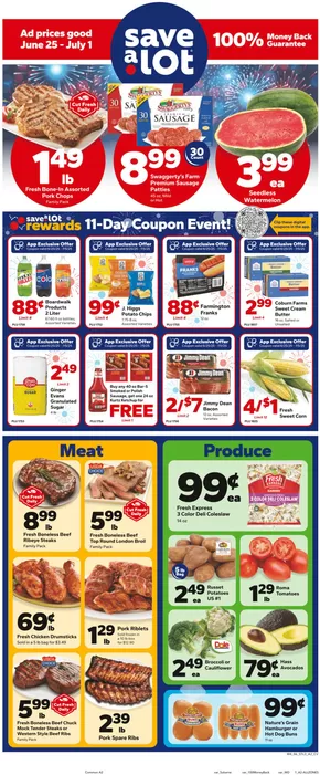 Save a Lot catalogue in Maplewood MO | Top offers for smart savers | 2025-06-25T00:00:00.000Z - 2025-07-01T00:00:00.000Z