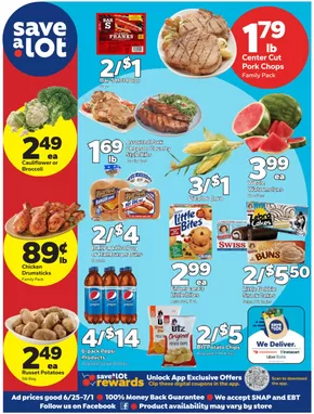 Save a Lot catalogue in Stanford KY | Great discounts on selected products | 2025-06-25T00:00:00.000Z - 2025-07-01T00:00:00.000Z