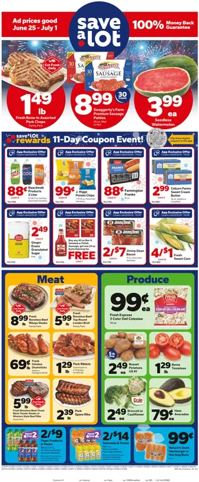 Save a Lot catalogue in Ottawa IL | Offers for bargain hunters | 2025-06-25T00:00:00.000Z - 2025-07-01T00:00:00.000Z