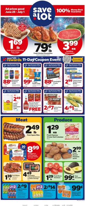 Save a Lot catalogue in Tampa FL | Current deals and offers | 2025-06-25T00:00:00.000Z - 2025-07-01T00:00:00.000Z