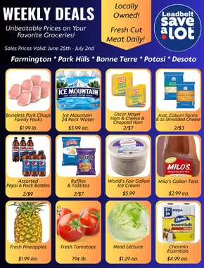 Save a Lot catalogue in Benzonia MI | Wide range of offers | 2025-06-25T00:00:00.000Z - 2025-07-01T00:00:00.000Z
