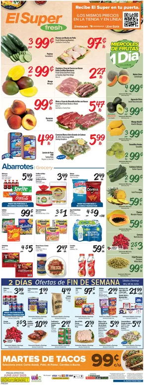 El Super catalogue in Huntington Park CA | Top deals and discounts | 2025-06-25T00:00:00.000Z - 2025-07-01T00:00:00.000Z