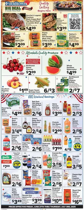 Food Town catalogue in Kingwood TX | Food Town flyer | 2025-06-27T00:00:00.000Z - 2025-07-03T00:00:00.000Z