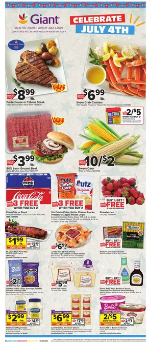 Giant Food catalogue in Forest Hill MD | Exclusive deals for our customers | 2025-06-27T00:00:00.000Z - 2025-07-03T00:00:00.000Z