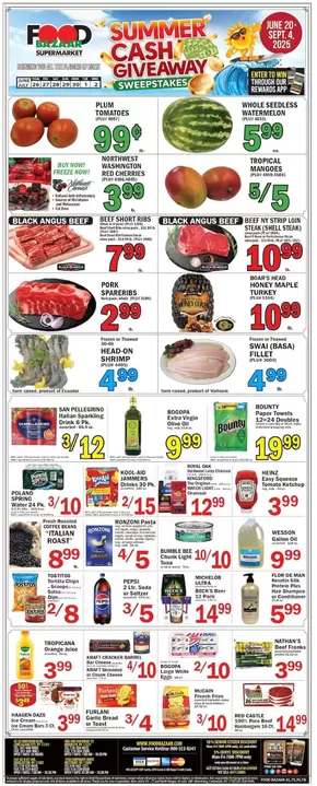 Food Bazaar catalogue in Mount Vernon NY | Attractive special offers for everyone | 2025-06-26T00:00:00.000Z - 2025-07-02T00:00:00.000Z