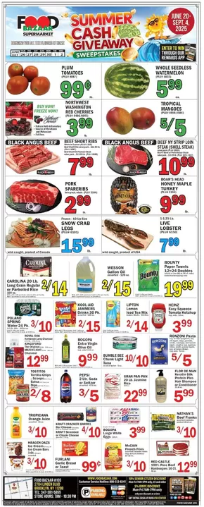 Food Bazaar catalogue in Jamaica NY | Top offers for all bargain hunters | 2025-06-26T00:00:00.000Z - 2025-07-02T00:00:00.000Z