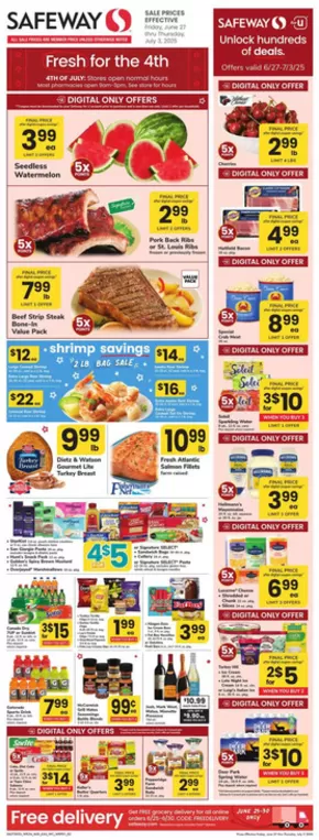 Safeway catalogue in The Plains VA | Wide range of offers | 2025-06-27T00:00:00.000Z - 2025-07-03T00:00:00.000Z