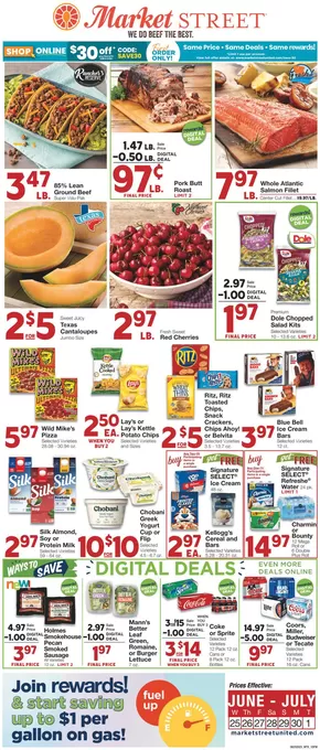 Market Street catalogue | Attractive special offers for everyone | 2025-06-24T00:00:00.000Z - 2025-07-01T00:00:00.000Z