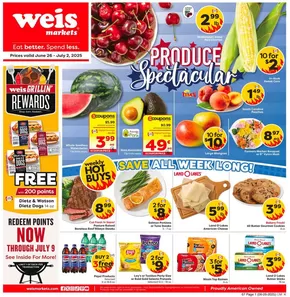 Weis Markets catalogue in York PA | Attractive special offers for everyone | 2025-06-26T00:00:00.000Z - 2025-07-02T00:00:00.000Z