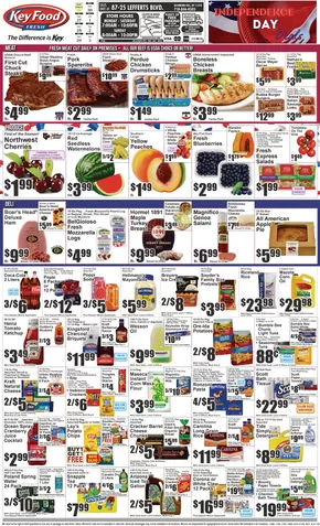 Key Food catalogue in Woodhaven NY | Exclusive deals and bargains | 2025-06-27T00:00:00.000Z - 2025-07-03T00:00:00.000Z