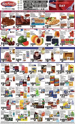 Key Food catalogue in New York | Top deals for all customers | 2025-06-27T00:00:00.000Z - 2025-07-03T00:00:00.000Z