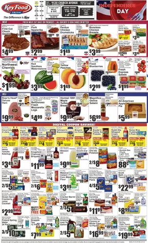 Key Food catalogue in New York | Top deals and discounts | 2025-06-27T00:00:00.000Z - 2025-07-03T00:00:00.000Z