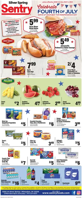 Sentry catalogue in Berlin WI | Weekly Ad | 2025-06-26T00:00:00.000Z - 2025-07-02T00:00:00.000Z