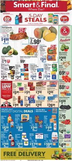 Smart & Final catalogue in Escondido CA | Weekly Ad Savings (06/25/2025 - 07/01/2025)  | 2025-06-27T00:00:00.000Z - 2025-07-01T00:00:00.000Z