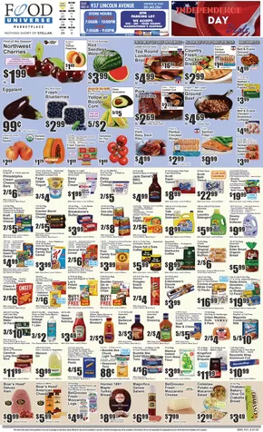 Food Universe catalogue | Food Universe weekly ad | 2025-06-27T00:00:00.000Z - 2025-07-03T00:00:00.000Z